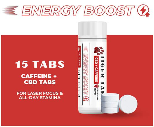 Tiger Tabs - Energy Boost CBD Tablets