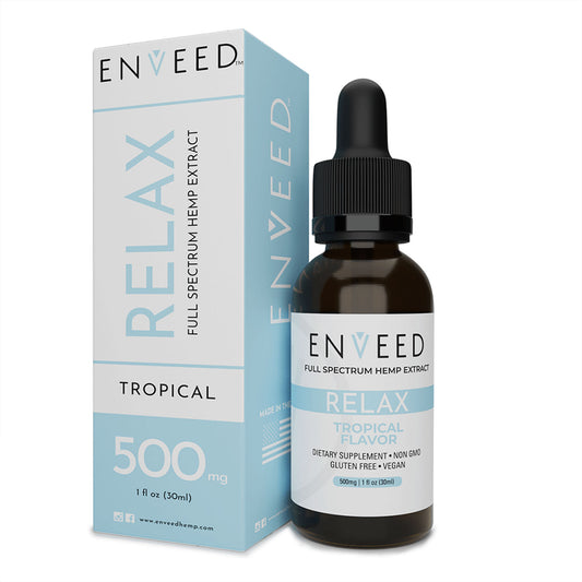 Relax CBD Oil - Tropical (1000mg)