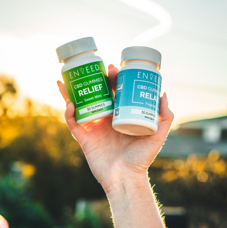 CBD Candies in a Variety of Colors