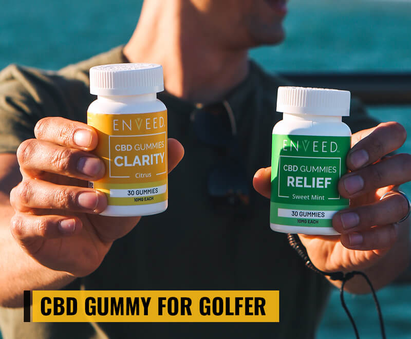CBD Gummy for Golfer