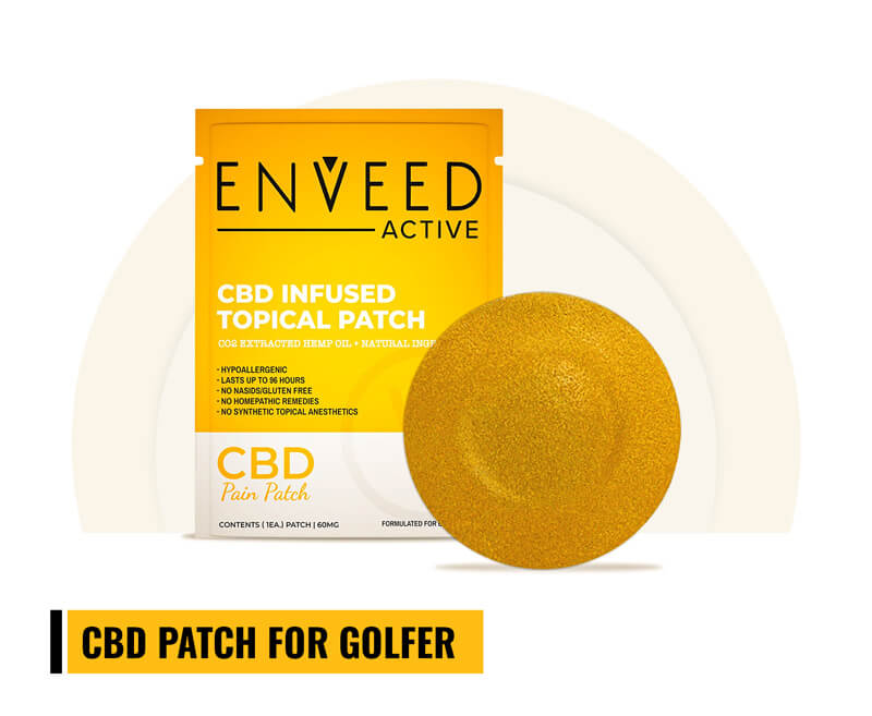 CBD Patch for Golfer